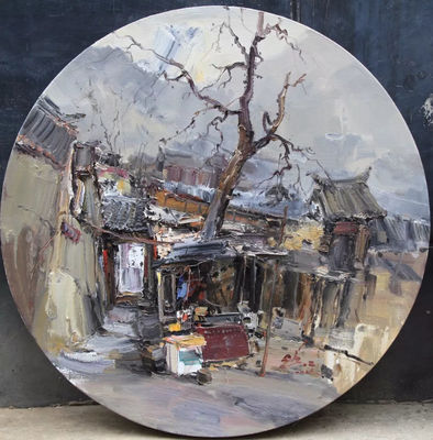 《藝展中國》專訪鄭虎彪油畫寫生作品展